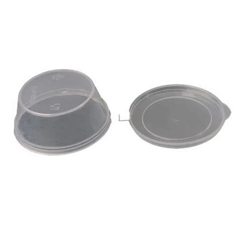 Small Polypropylene Plastic Containers Pack Of 250 Capacity 50 Ml 6x45x3 Cm 225x175x12