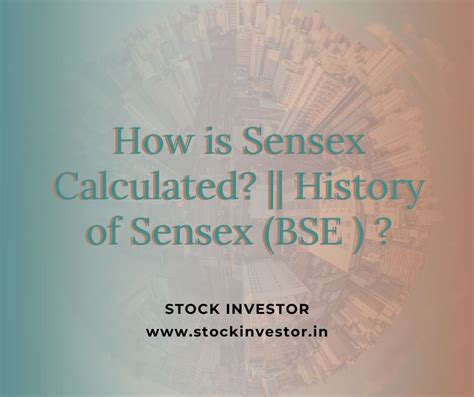 How Is Sensex Calculated