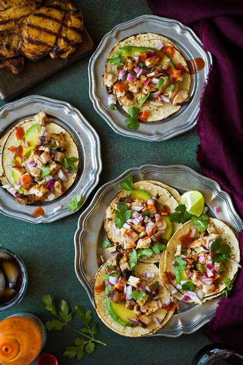 grilled chicken street tacos cooking classy