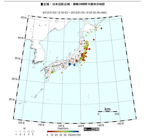 Thumbnail based questionnaires for the rapid and efficient collection of macroseismic data from global earthquakes, rémy bossu. Japan Earthquake Map Of January 2012 Shows MASSIVE Amount ...