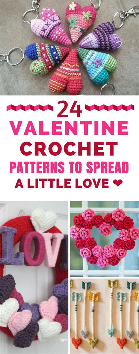 24 Valentines Day Crochet Patterns To Put A Little Love On Your Hook