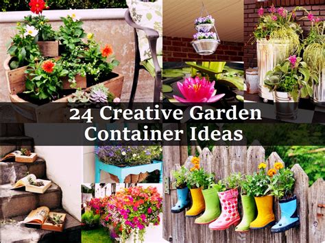 24 Creative Garden Container Ideas