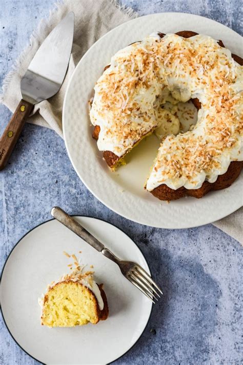 Most bundt cakes get only the simplest of toppings: Simple Coconut Bundt Cake | Recipe | Bundt cakes recipes ...
