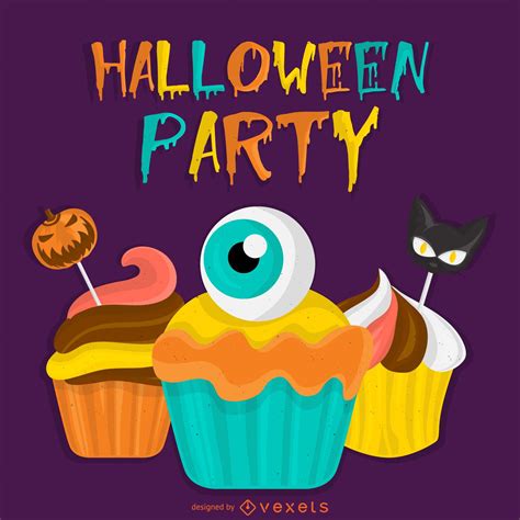 Halloween Party Poster Vector Download