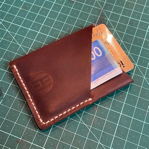 Pdf Pattern Minimalist Leather Wallet By Hyleatherworks Etsy Uk