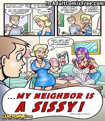 Porn Comics Lustomic My Neighbor Is A Sissy Free Cartoon Porn Comic