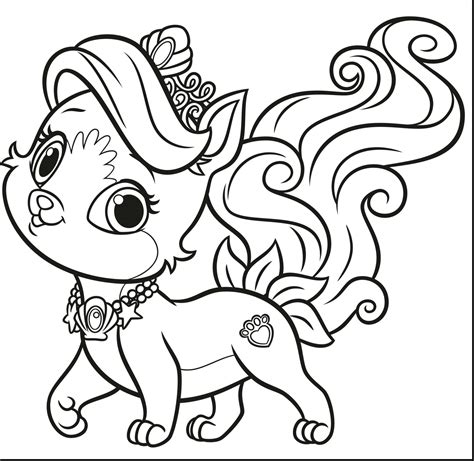Coloring Pages Princess Puppy