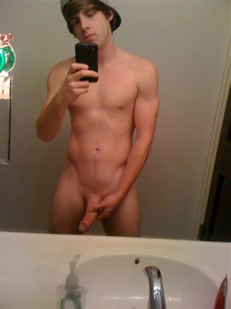 A Naked Guy Naked Guy Selfie