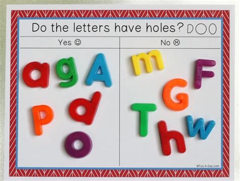 Magnetic Letter Sorting To Teach The Alphabet Fun A Day