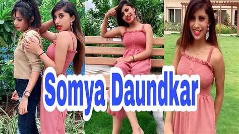 Somya Daundkar Tik Tok Video Part 9 Indian Beautiful Girl Romantic