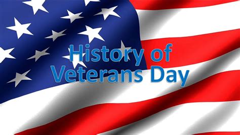 History Of Veterans Day YouTube