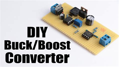 Diy Buck Boost Converter Flyback How To Step Up Down Dc Voltage Efficiently