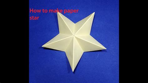 It was published in jalan sultan azlan shah, penang, malaysia. How to make paper star - YouTube