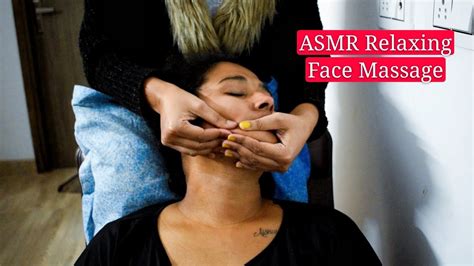 Relaxing Face Massage Asmr Face Care Face Rejuvenation Sleep Massage Youtube