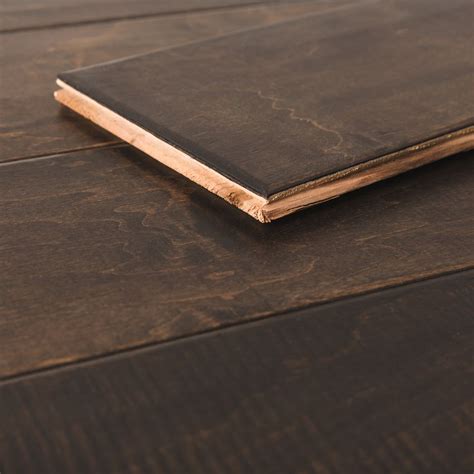 For example, if your attic is accessed through a hatchway or dropdown ladder, you can install a few thin plywood panels across the joists or attic trusses within reach of the hatchway. Shaw Granville Maple 5-in Wide x 1/2-in Thick Maple Quarry Handscraped Engineered Hardwood ...