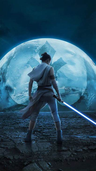 Wars Star Skywalker Rise Wallpapers Iphone Poster