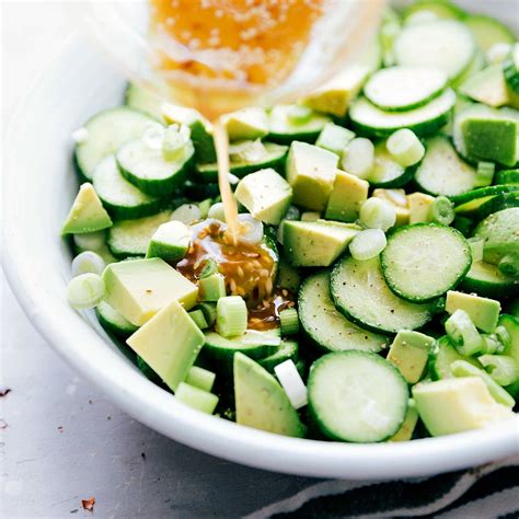 Asian Cucumber Salad Simple Ingredients Chelseas Messy Apron