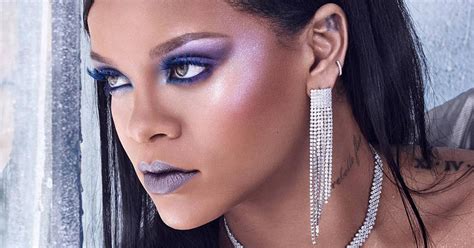 Watch Rihannas First Ever Makeup Tutorial Here Savoir Flair