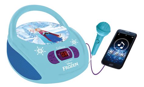Amazones Disney Rcd108fzz Frozen Reproductor Radio Cd Altavoz
