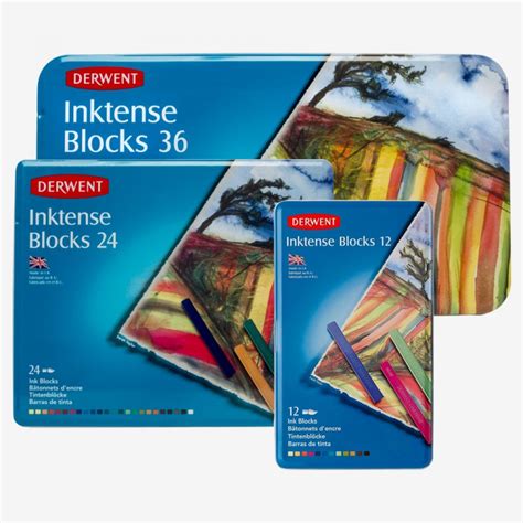 Derwent Inktense Block Sets Jackson S Art Supplies