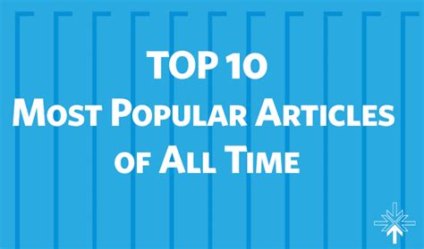 Top 10 Most Popular Articles Of All Time North Star Alliance