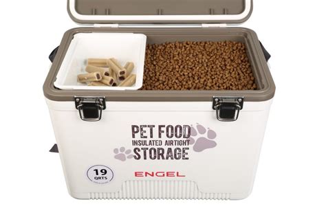 The #1 ingredient is real beef, which is a good source of protein, helps support healthy organs and helps maintain lean muscle mass. ENGEL Coolers Pet Food Storage Container | Pet Age