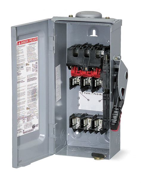 Square D Safety Switch Nonfusible Heavy 600v Ac Voltage 3 Phase 50