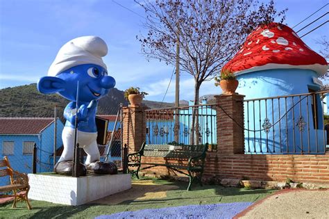 What To See In Júzcar The Blue Village Marbesol Car Hire