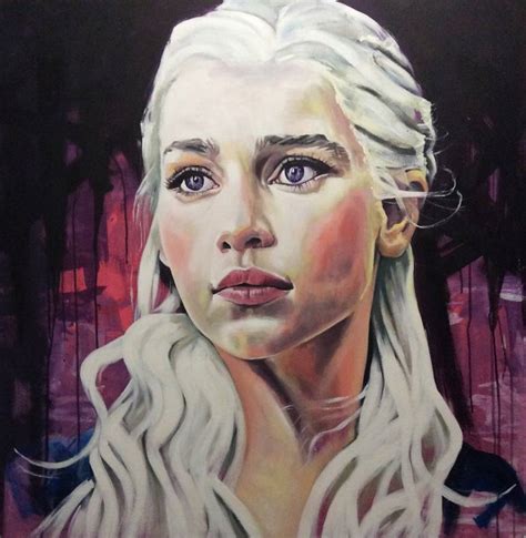 Daenerys Painting At Paintingvalley Com Explore Collection Of Daenerys Painting