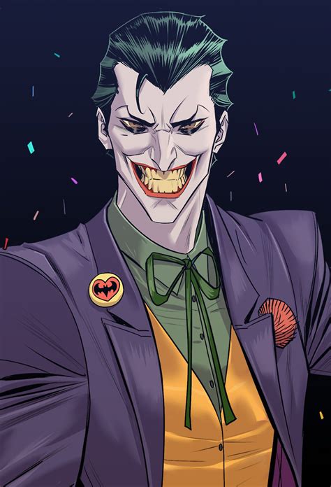 Classic Joker On Behance Joker Cartoon Joker Comic Joker Pics Batman