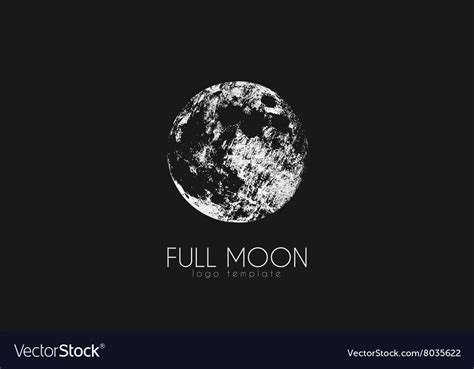Moon Logo Design Creative Logo Night Logo Vector Image