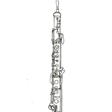 How To Draw An Oboe
