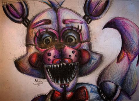 Fnaf Sister Location Funtime Foxy Art Old By Thespringyanawoo On