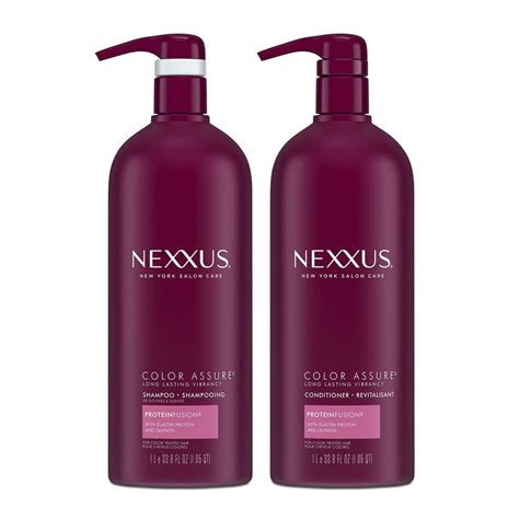 Nexxus Color Assure Shampoo And Conditioner For Color Treated Hair