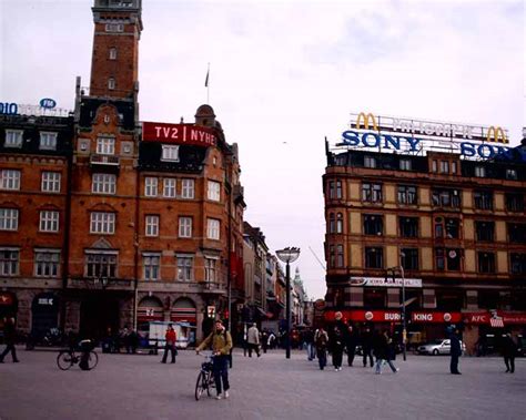 Strøget Copenhagen Danish Shopping Street E Architect