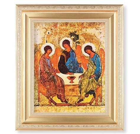 The Holy Trinity Gold Framed Art Buy Religious Catholic Store