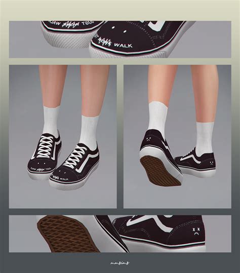 Mmsims Old Skool Sneakers Mmsims On Patreon Sims 4 Sims 4 Men