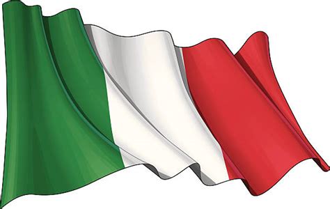 Italian Flag Clip Art Vector Images And Illustrations Istock