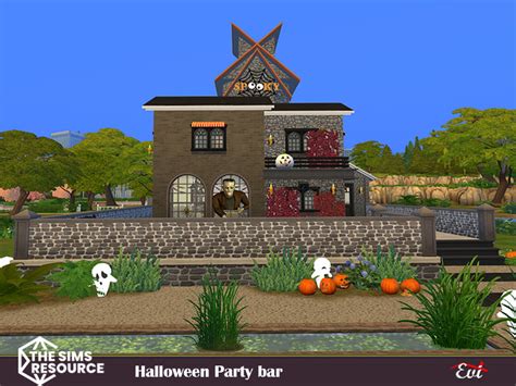 The Sims Resource Halloween Party Bartsr Only Cc