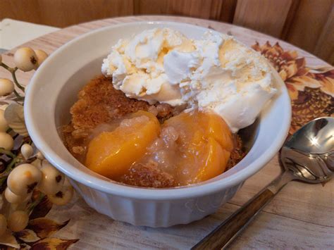 Easy Southern Peach Cobbler - Heart & Soul Cooking
