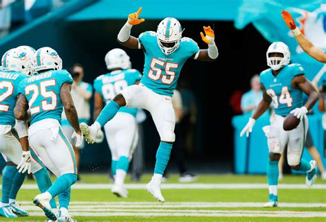 Miami Dolphins Players Of The Game Alonso And Baker Shine