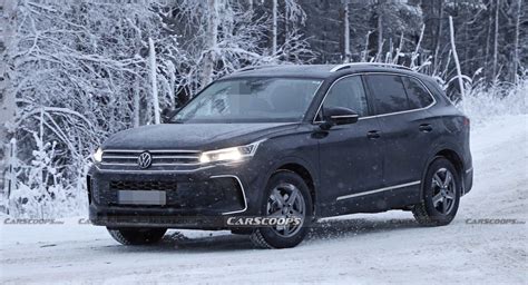Volkswagen Tiguan Shows Off Its New Curves In Winter Tests