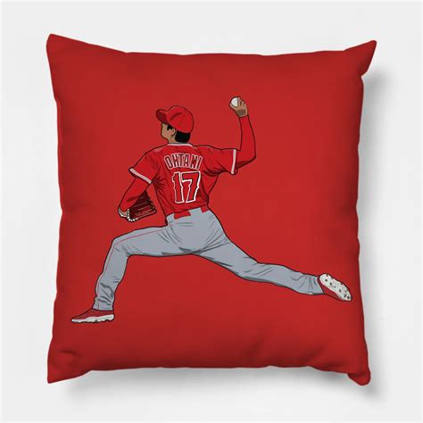 Shohei Ohtani La Baseball Pillow Ohtani In 2022 Pillows Throw