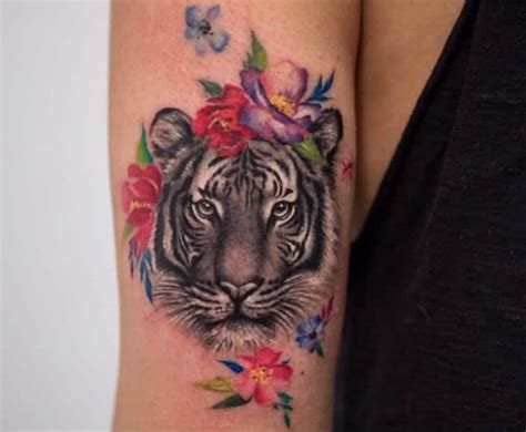Espectaculares Tatuajes De Tigres Y Su Significado Tatuaje De Tigre