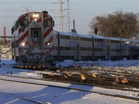 Watch Chicago Train Tracks Set On Fire To Combat Polar Vortex