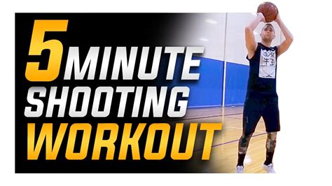 5 Minute Basketball Shooting Workout From Shot Mechanics Youtube