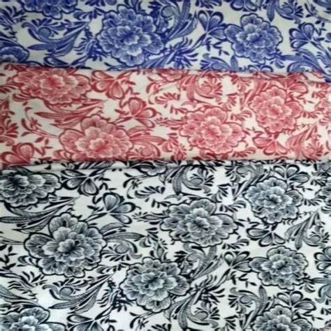 Cotton Salina Printed Fabric For Shorts Tshirt Size Dia 60 Inch At Rs 235kg In Tiruppur