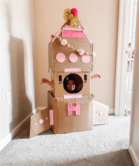 15 Beautiful Diy Cardboard Playhouses Your Kids Will Want To Live In