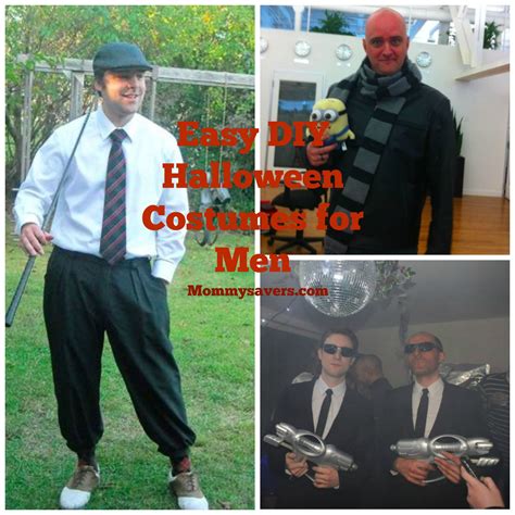 diy easy halloween costume ideas for men mommysavers mommysavers