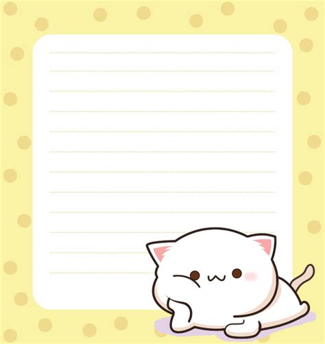 Nota De Gato Note Pad Design Memo Pad Design Writing Paper